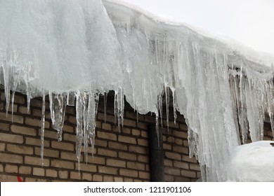 Ice Hanging From Roof High Res Stock Images Shutterstock