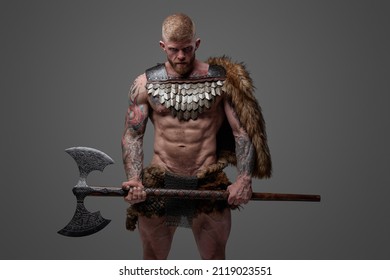Viking Naked Torso Images Stock Photos Vectors Shutterstock