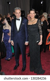 Daniel Day Lewis & Rebecca Miller At The 85th Academy Awards At The Dolby Theatre, Hollywood. February 24, 2013  Los Angeles, CA Picture: Paul Smith