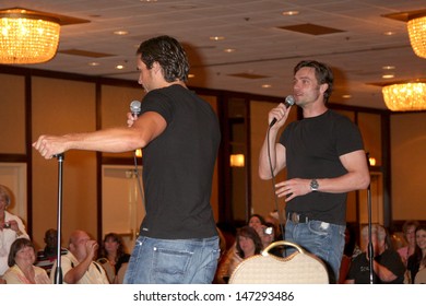 Daniel Goddard  & Joshua Morrow  At The Goddard & Morrow Fan Event Saturday Night At The Sheraton Universal Hotel In  Los Angeles, CA On August 29, 2009