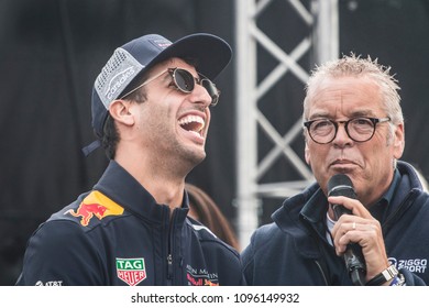 Daniel Ricciardo At The Jumbo Racing Days Driven By Max Verstappen - The Netherlands - Circuit Park Zandvoort - 20 May 2018