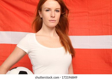 Danish Soccer Fan 