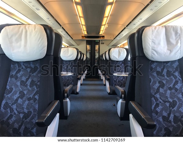 Danish train\
interior