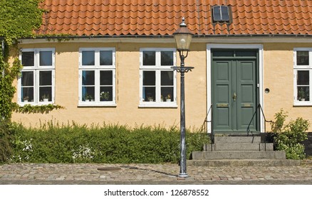 Danish Village, House Facade. Denmark.