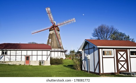 Danish Windmill in Elk Horn, Iowa.