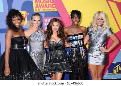 Danity Kane  At The 2008 MTV Video Music Awards. Paramount Pictures Studios, Los Angeles, CA. 09-07-08