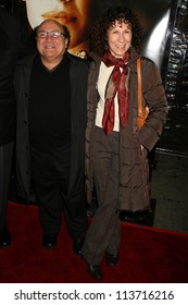 Danny DeVito And Rhea Perlman At The Los Angeles Premiere Of 