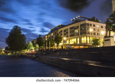 Danube Waterfront Eurovea Gallery Bratislava Stock Photo 747094066 ...