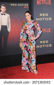 Dany Garcia at the World Premiere of Netflix's 'Red Notice' held at the L.A. LIVE in Los Angeles, USA on November 3, 2021.