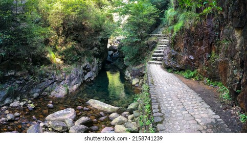 Daqi Mountain National Forest Park, Tonglu County, Zhejiang province, China - Shutterstock ID 2158741239