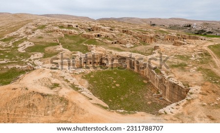 Dara Ancient City. Mesopotamia. Mardin, Turkey. Dara Ancient City, one of the most important settlements of Mesopotamia.