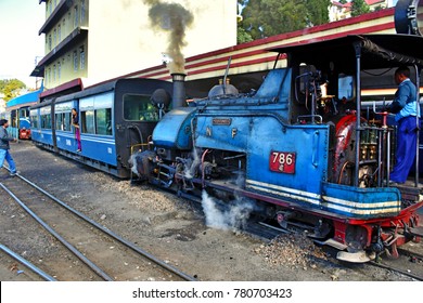 DARJEELING, WEST BENGAL, INDIA, 2 NOV 2016: Darjeeling Toy Train.