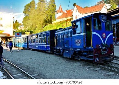 DARJEELING, WEST BENGAL, INDIA, 2 NOV 2016: Darjeeling Toy Train.