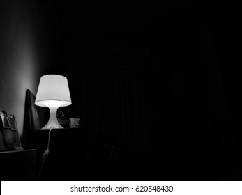 In the dark .