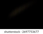 A dark, abstract background features a diagonal band of numerous thin, vertical golden-brown light streaks, creating a dynamic and textured visual effect.