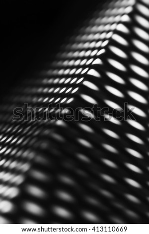 Dark abstract shadow light dots lines composition art photograph background