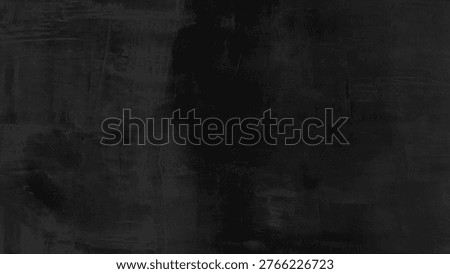 Dark abstract textured surface with subtle brush marks, scratches, and uneven tones, resembling a black painted wall or chalkboard, ideal as a moody backdrop