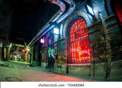 Neon Alleyway Hd Stock Images Shutterstock