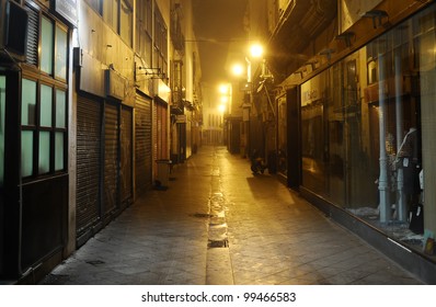 Dark Alley, Seville, Spain