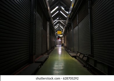 Dark Alley Way Close The Door Steel Backgrounds