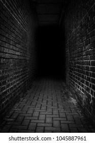 Dark Alleyway At Night