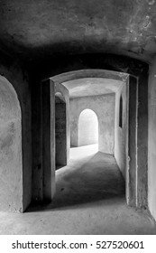 Dark Ally With Light At The End - Bara Imambara Aka Bhull Bhulaiya, Lucknow, India