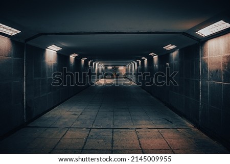 Dark ambient underpass with some lovely lighting and contrast