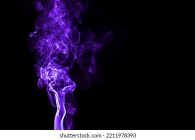 Dark Background, Blurry Purple Haze, Abstract Backdrop.