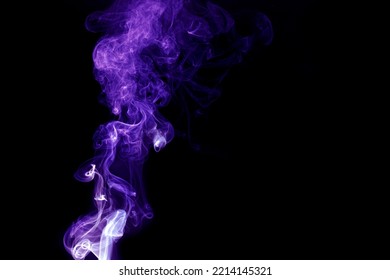 Dark Background, Blurry Purple Haze, Abstract Backdrop.