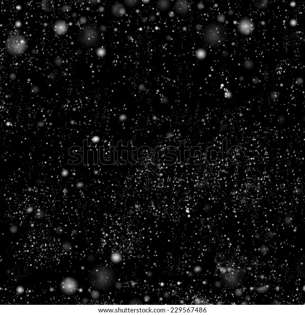 Dark Background Falling Snow Effect Winter Stock Photo Edit Now