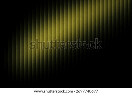 A dark background featuring a diagonal band of illuminated vertical golden-yellow stripes, creating a textured and gradient abstract pattern with a subtle grainy effect.