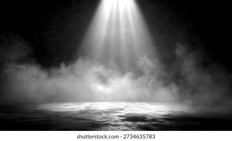 Fondo oscuro con rayos