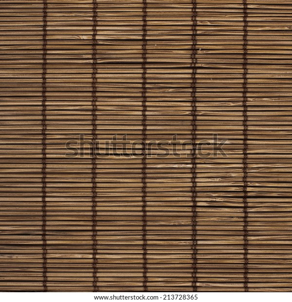 Dark Bamboo Mat Texture Stock Photo Edit Now