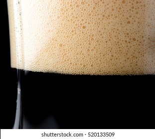 Dark Beer Close Up