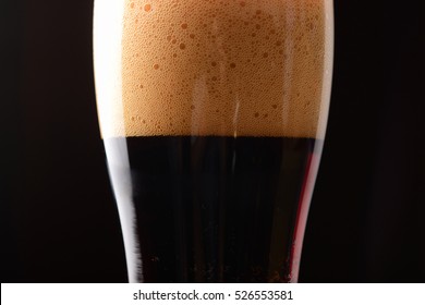 Dark Beer Close Up