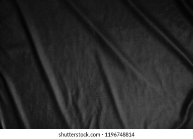 Dark Black Leather Texture Background Surface Stock Photo 1196748814 ...