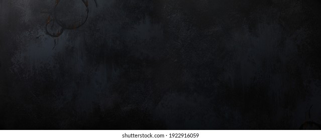 Dark black metal background texture surface copy space for design