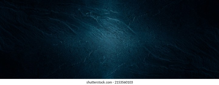 Dark blue black slate background, Stones texture and background for display products. 