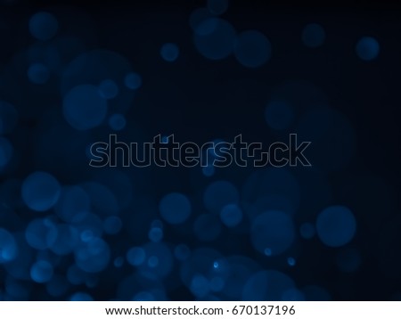 dark blue bokeh abstract background