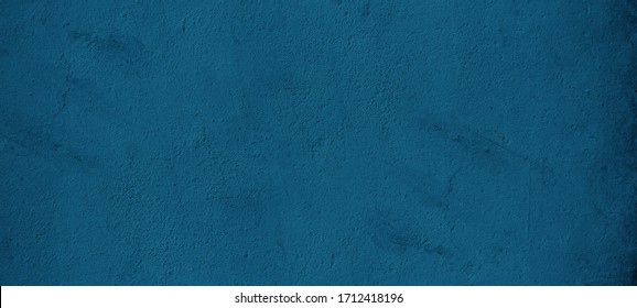 Dark Blue Cement Wall Background