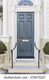 Dark Blue Front Door