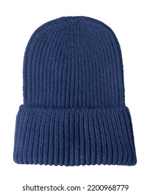 Dark Blue Hat Isolated On White Stock Photo 2200968779 | Shutterstock