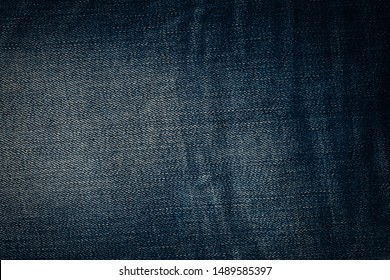 Dark Blue Jeans Texture Background Stock Photo 1489585397 | Shutterstock