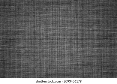 Dark Blue Linen Fabric Texture For Background