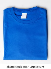 Dark Blue Plain Tshirt Mockup Template Stock Photo 2015959376 ...