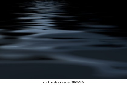 Dark Blue Water Surface Texture