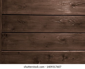 Dark boards of an old village house. Texture and Background - Shutterstock ID 1409317607