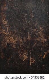 A Dark Brown Background Texture Created From An Old Book With A Hard Leather Cover With A Worn Out Looking Pattern.