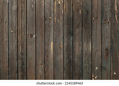 Dark Brown Painted Rustic Wooden Cabin Wall Background 