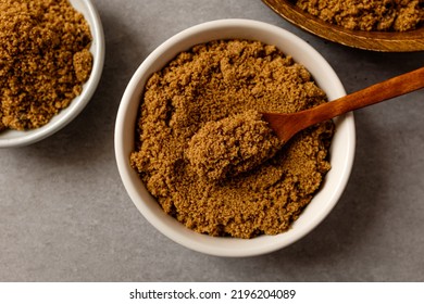 Dark Brown Sugar Made From Sugarcane